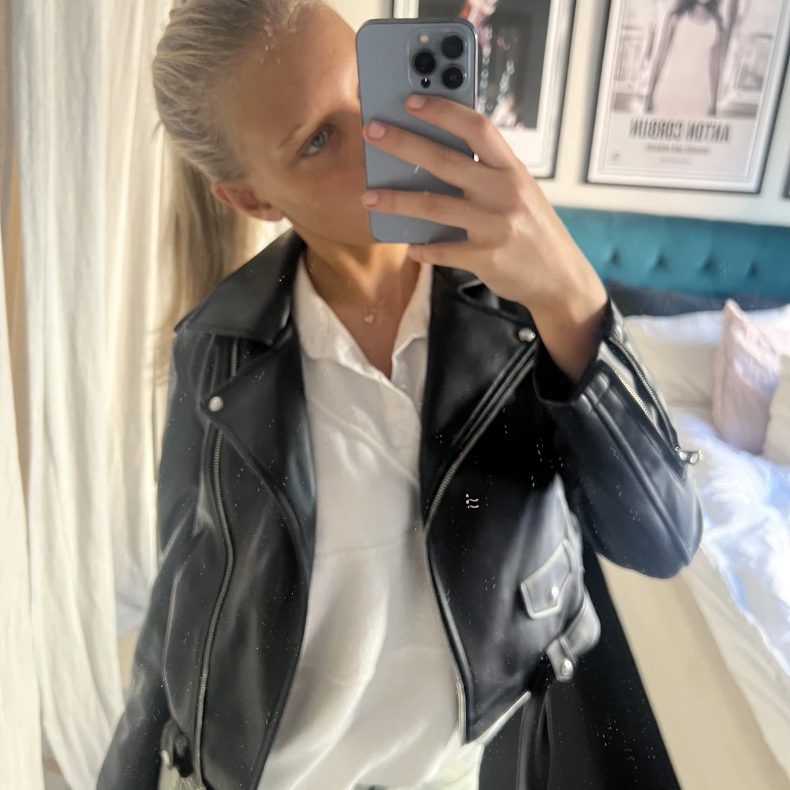 Skinnjacka från zara