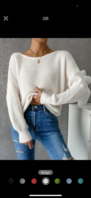 Stickat - Säljer nu en super skön tröja från shein, kom privat för egna bilder❤️