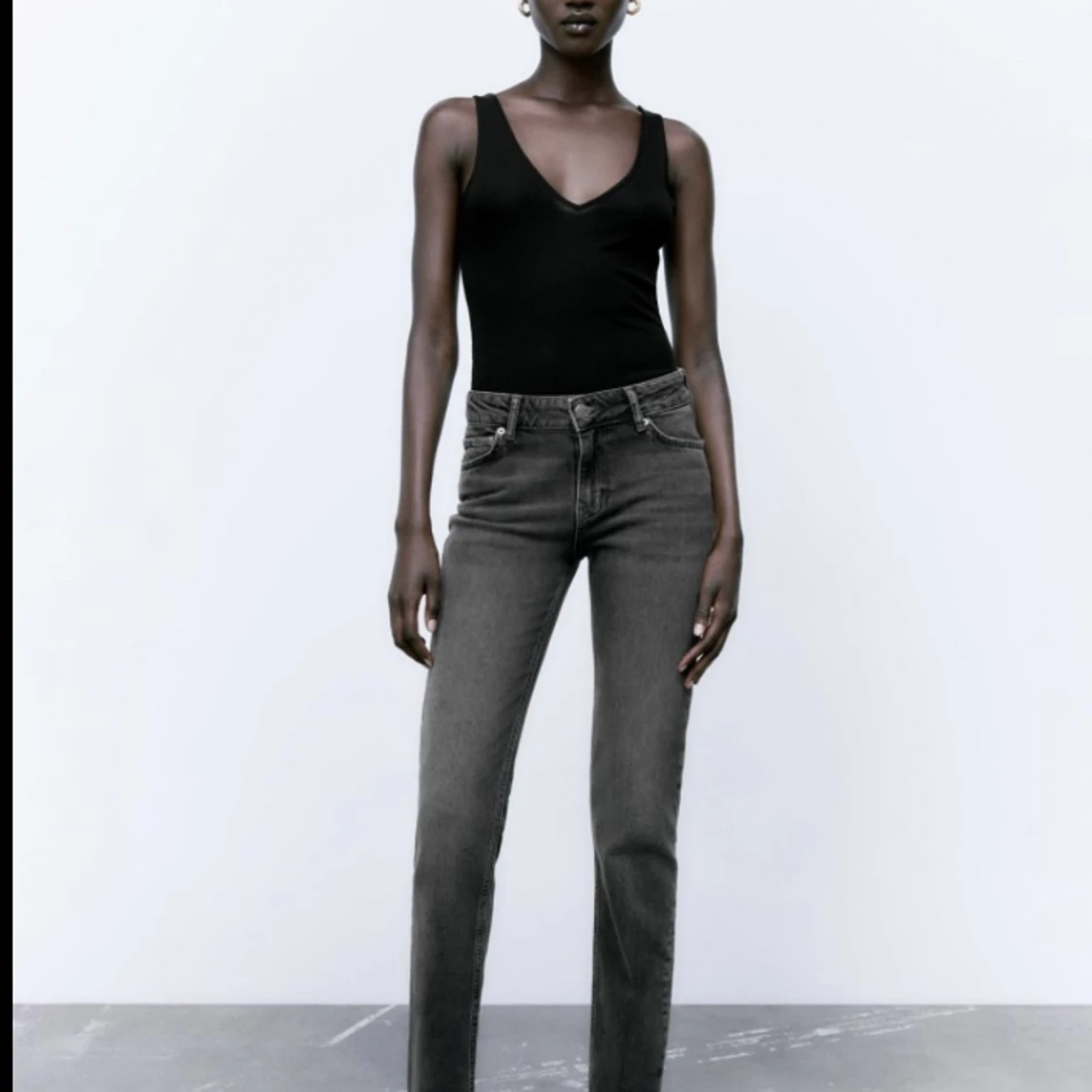 Grå jeans från zara