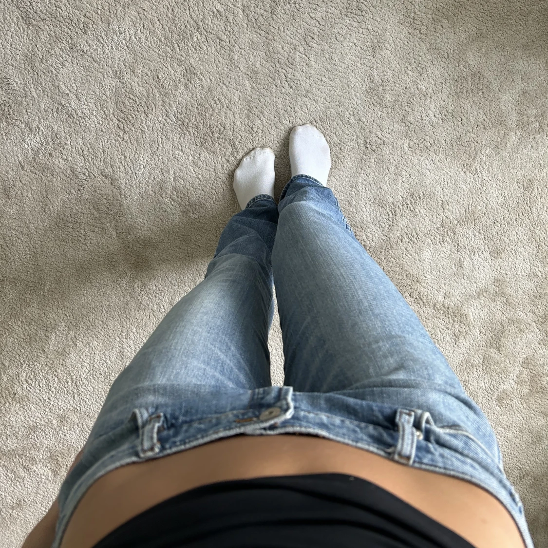 Lågmidjade jeans - 90