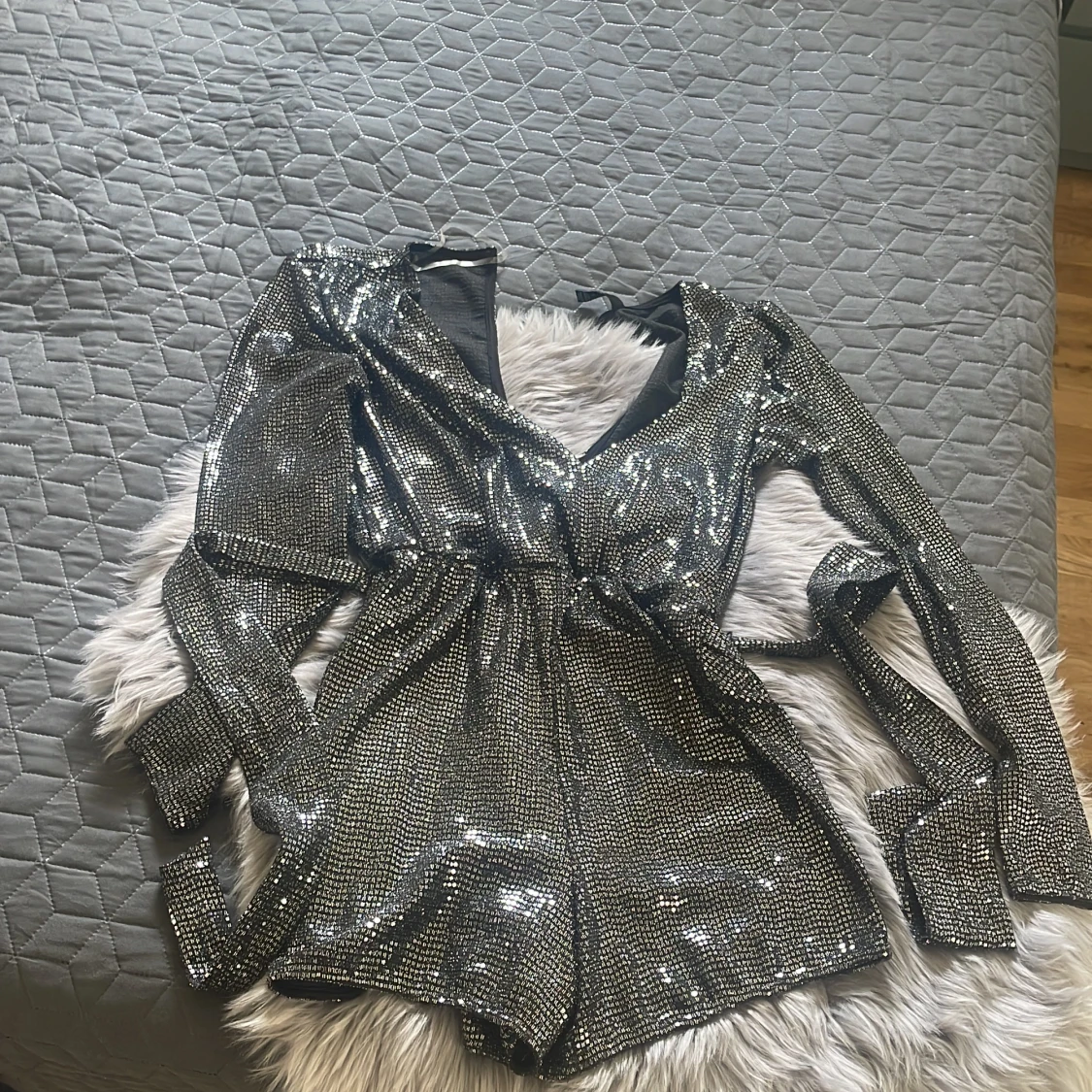 Kort Jumpsuit använd bara en gång.