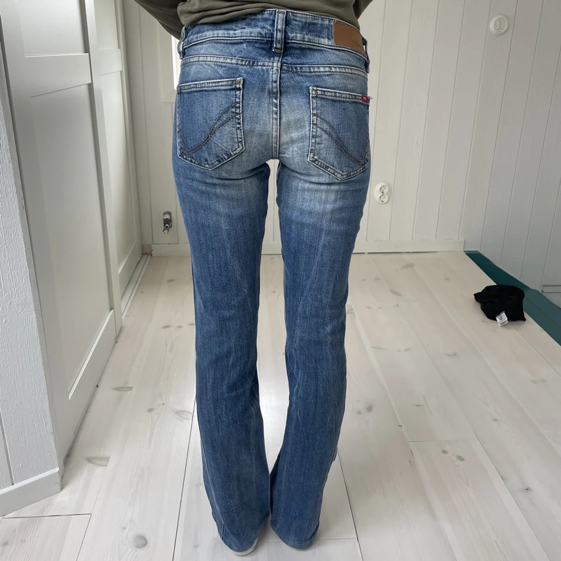 Lågmidjade Flare jeans  - 90