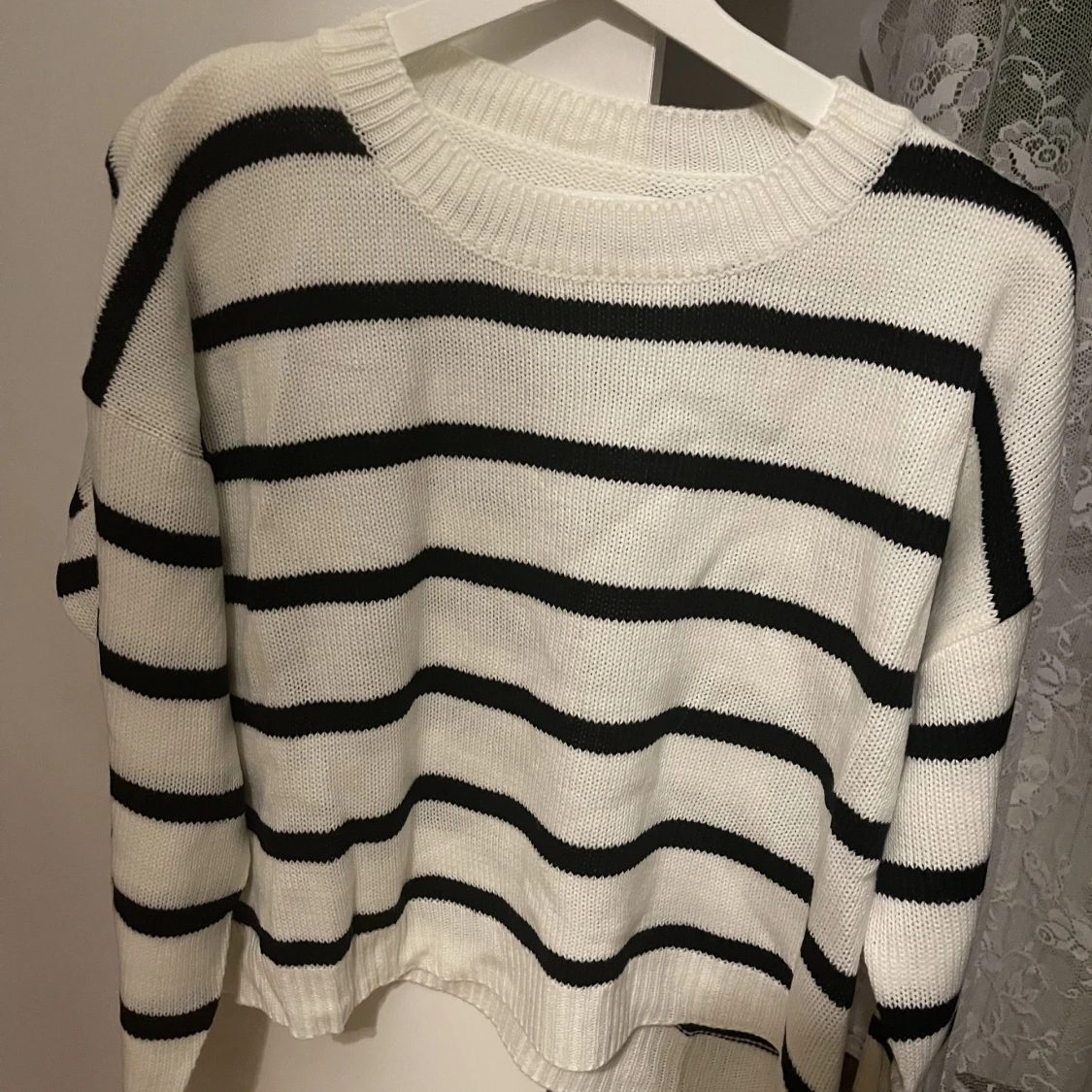 Vitrandig tröja  - 90