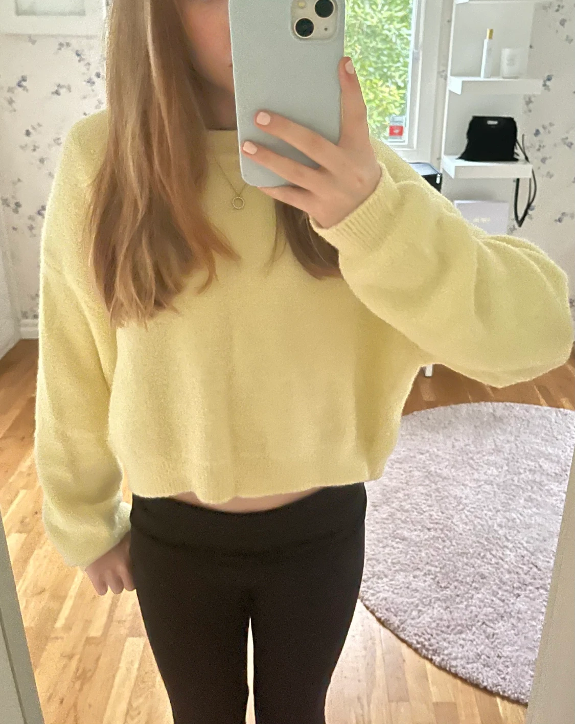 Stickad tröja från zara