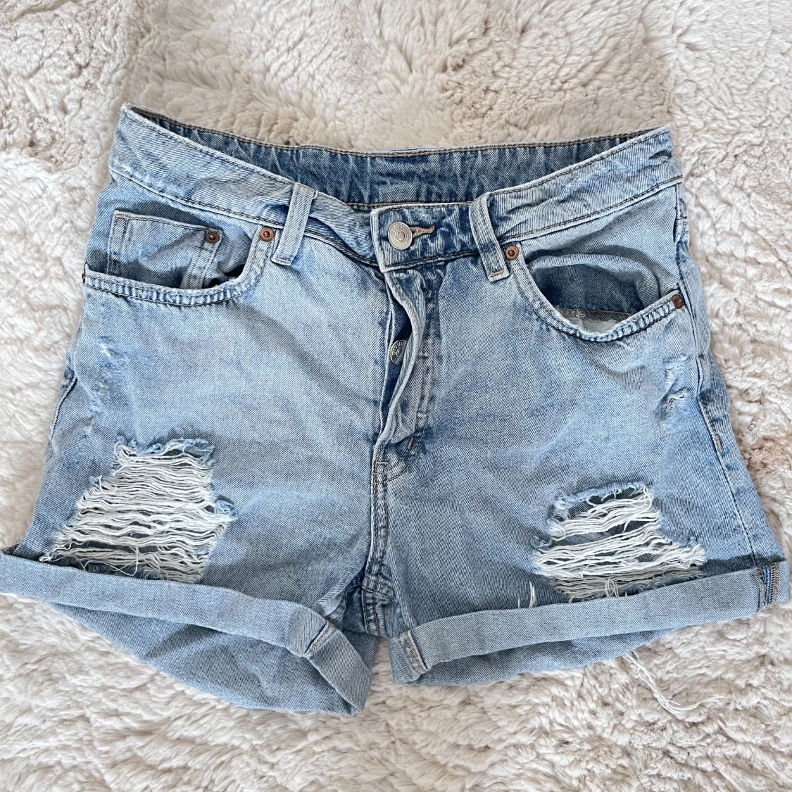 Mom jeans shorts