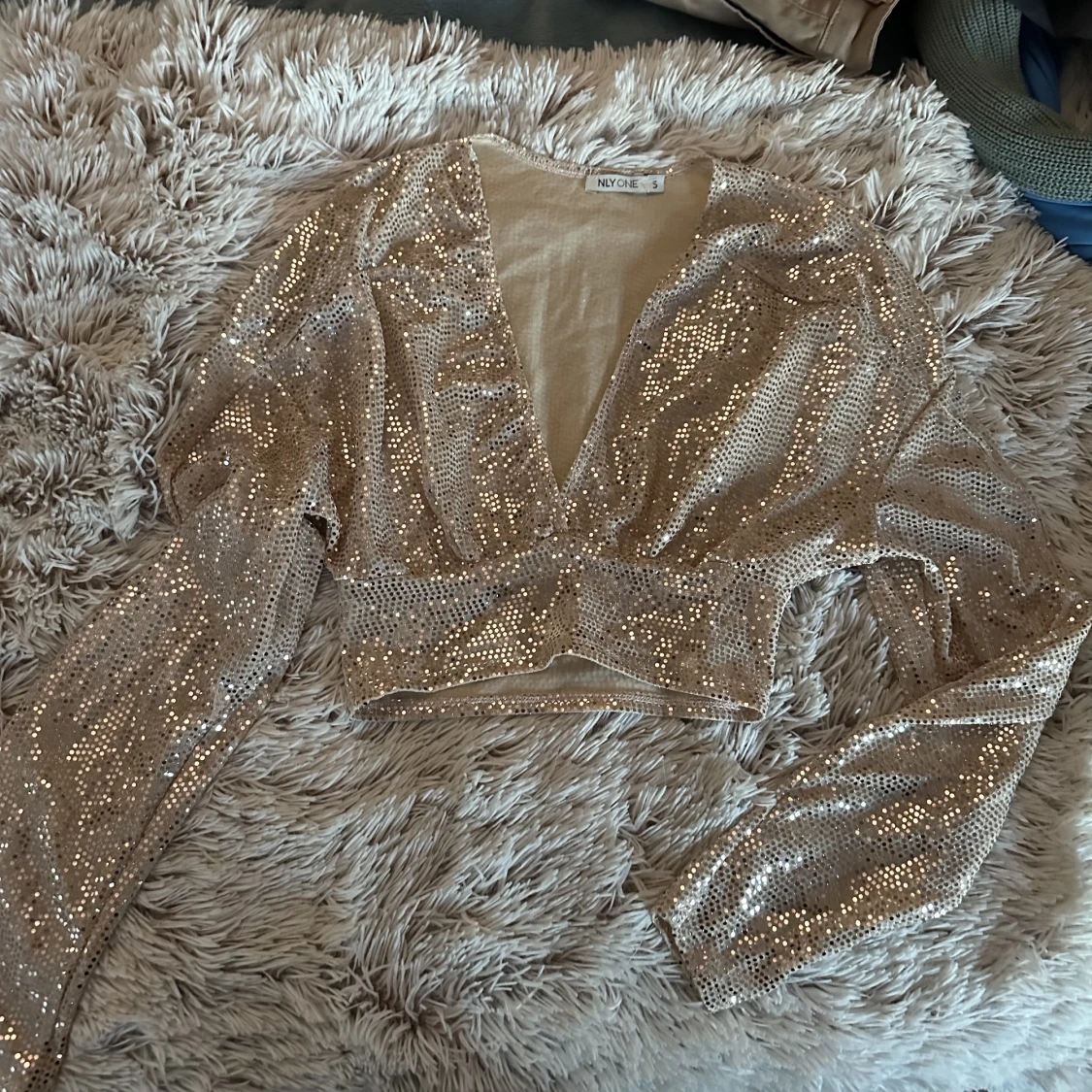 Paljett croptop - 90