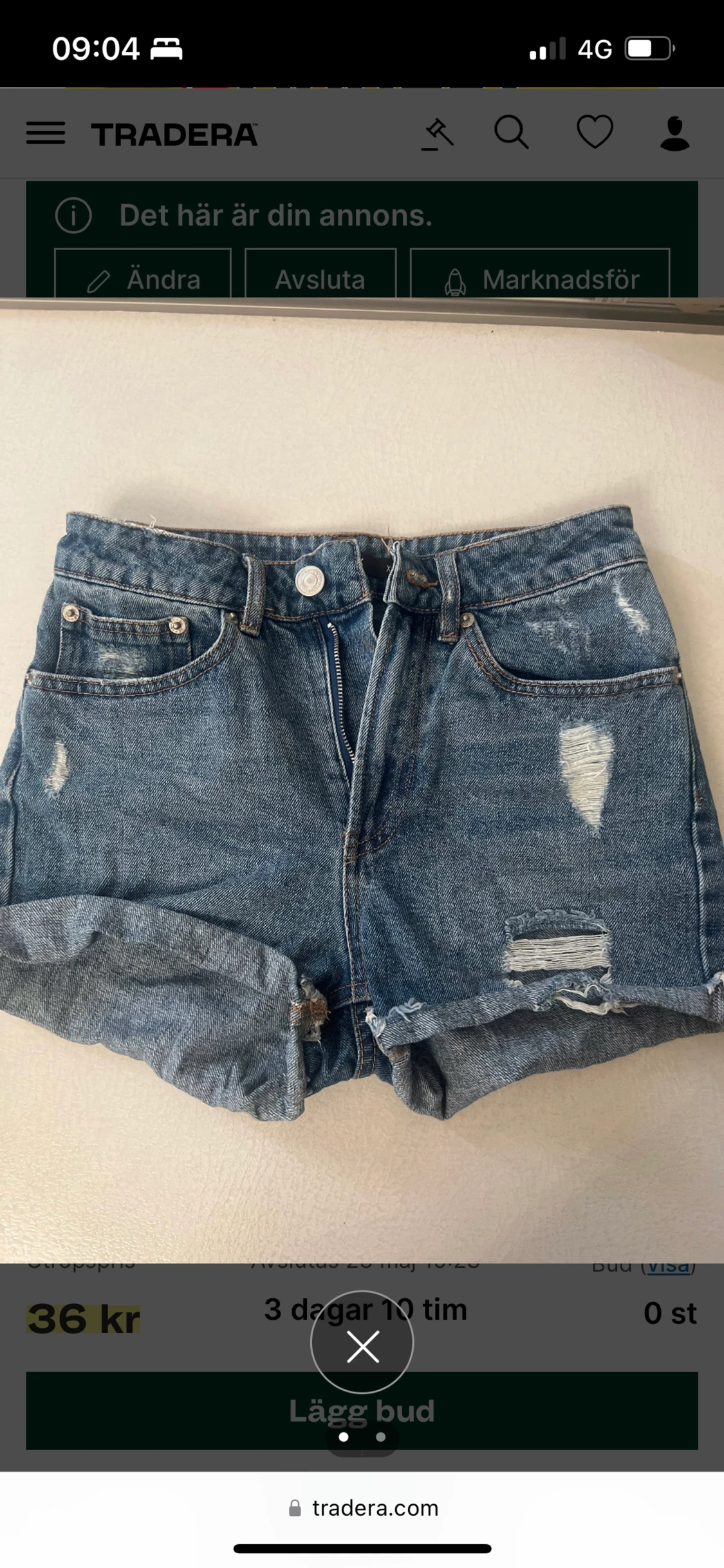Jeansshorts 