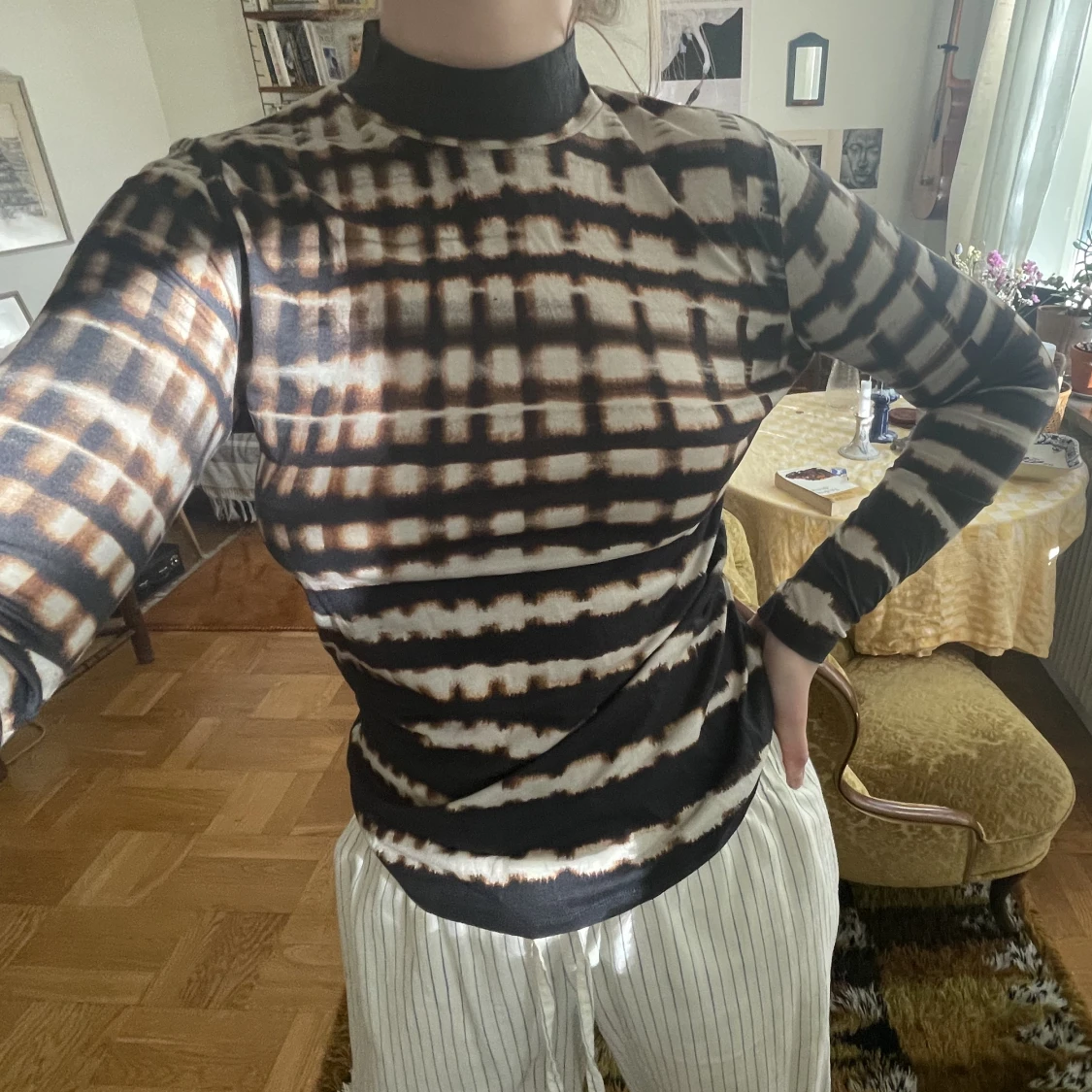 Mönstrad tröja - 90