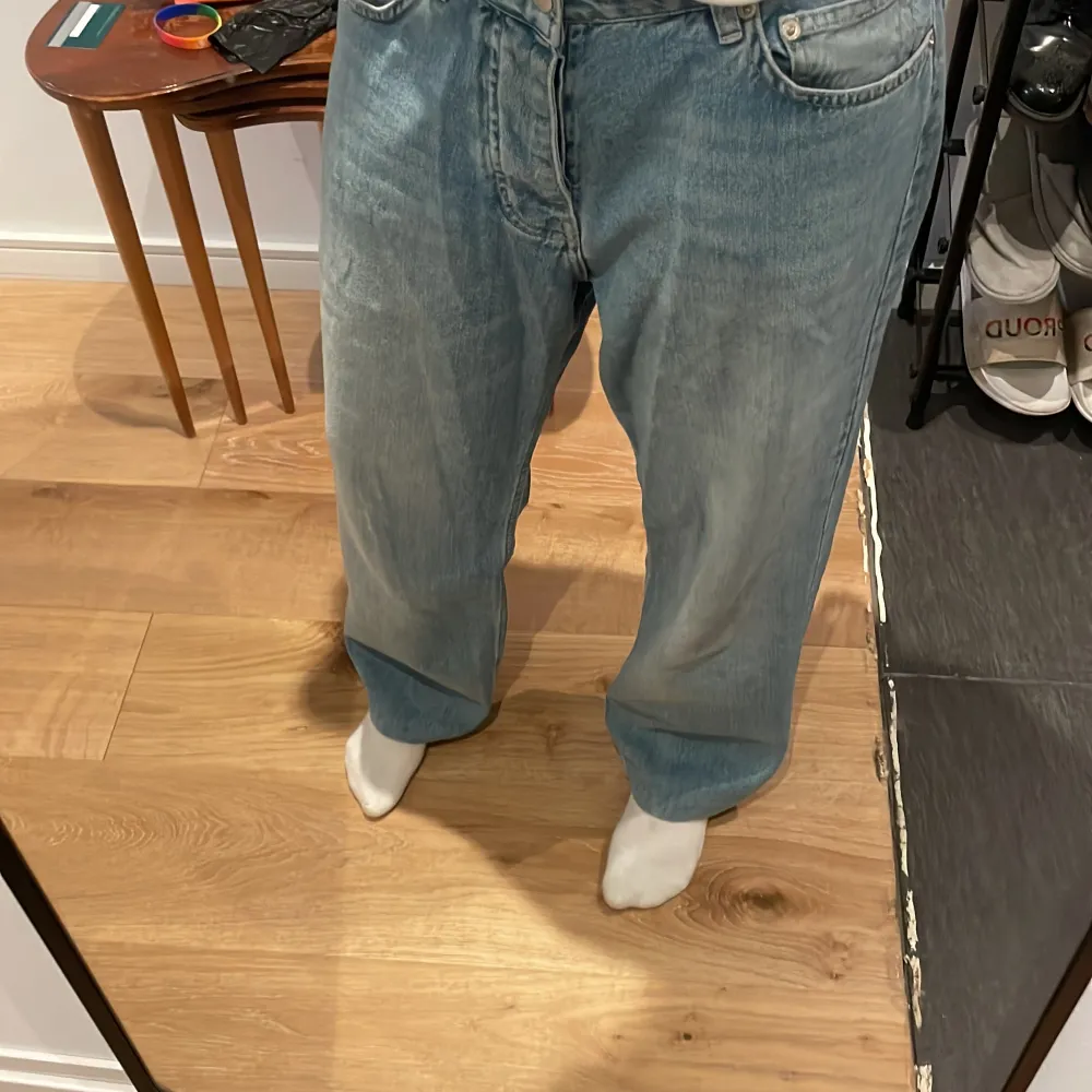 Baggy jeans, uppsydda efter mig (164). . Jeans & Byxor.