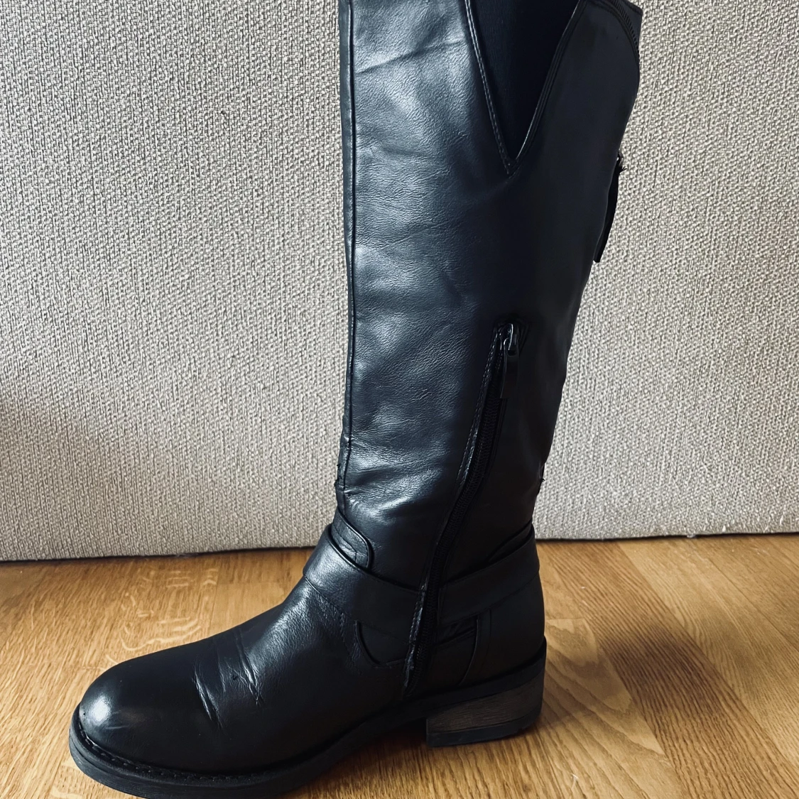 Svarta highboots - 90