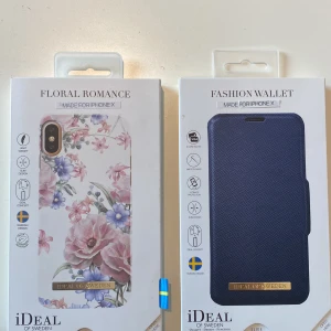 Skal IPhone X - Aldrig använda skal, ligger kvar i kartongenen.   Dock har kartongen några små defekter men inget som spelar roll.   Säljs pågrund av att jag inte har någon telefon som passar.  Om du vill ha fler bilder är det bara att fråga. ❤️  1 för 20  Båda för 40