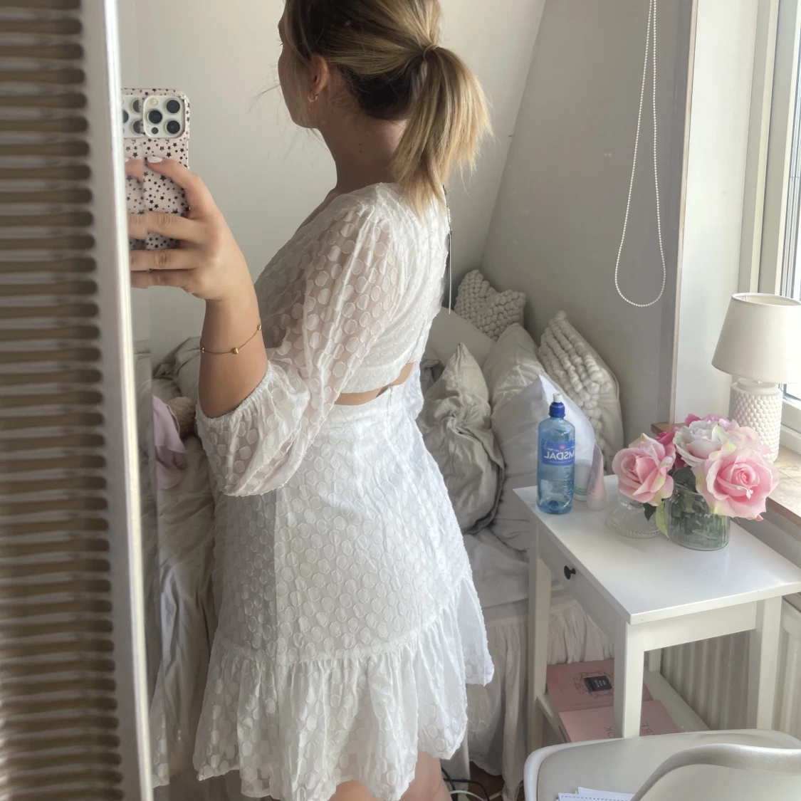 Vit klänning  - 90