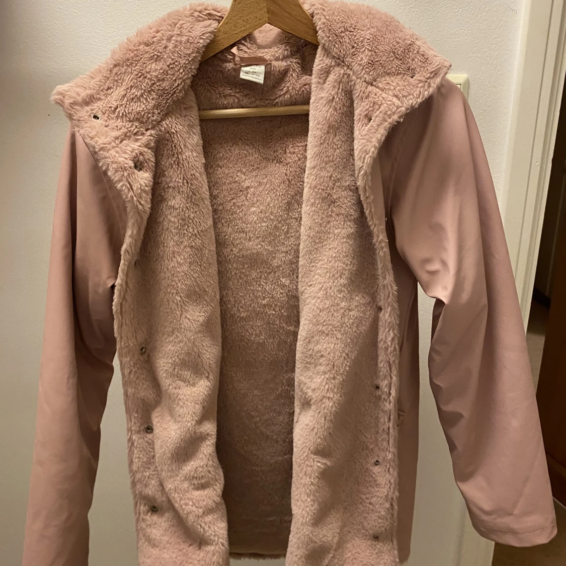 Hel Ny Lindex varm regn jacka utan prislapp