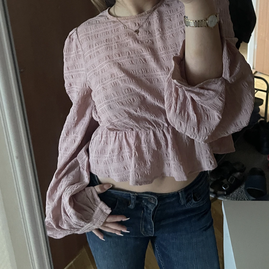 Rosa volang blus  - 90