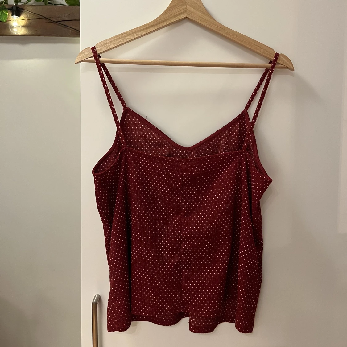 Mörkrött linne - 90