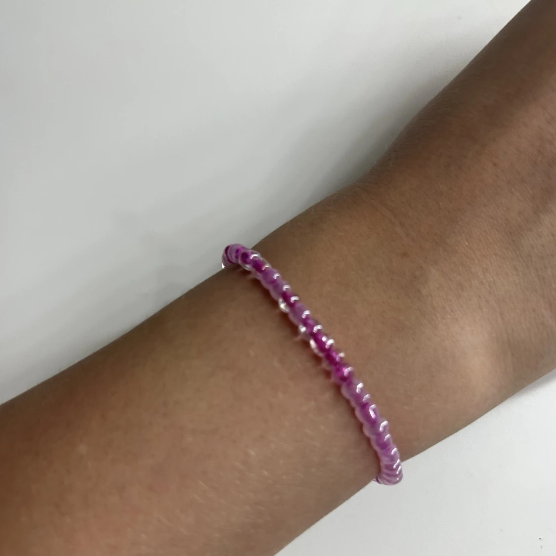 Rosa/lila armband  - 91