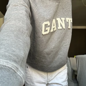 Gant hoodie - Snygg sweatshirt från gant i bra skick, passar xs/s. Säljer även byxorna och kjolen på bilderna😊 kolla gärna min profil