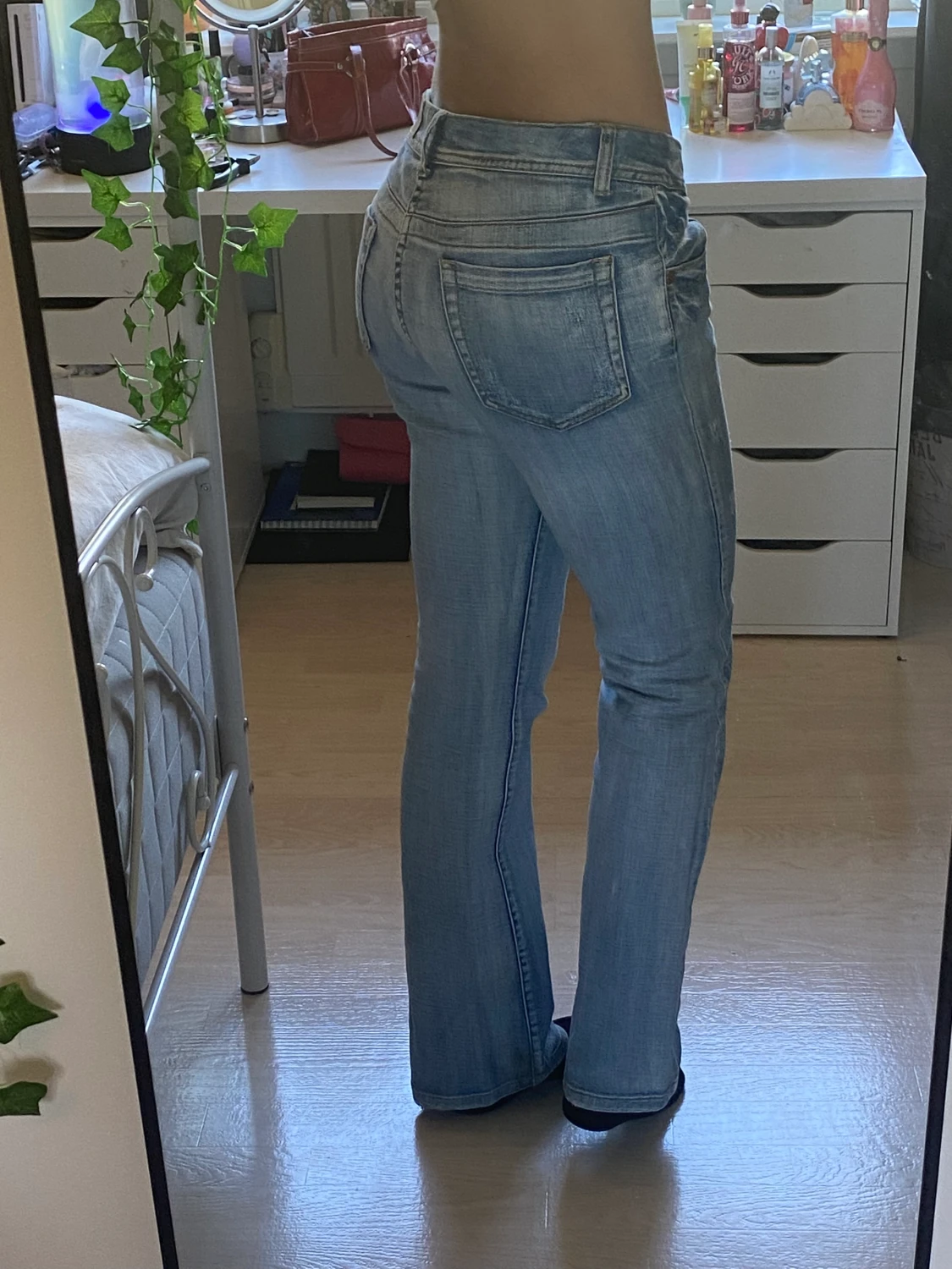 Lågmidjade jeans