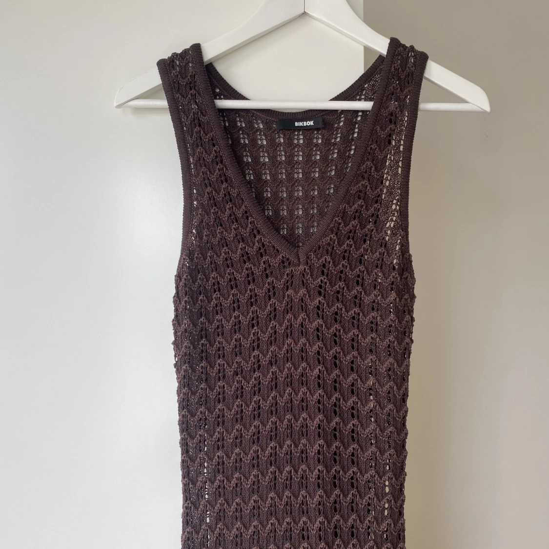 Stickad långklänning - 91