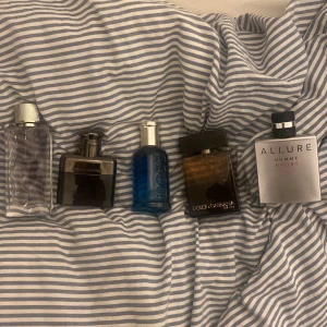 Samling - Allure homme sport Fitch first instinct Hugo boss pacific  Dolce & gabbana the one Ralph lauren club