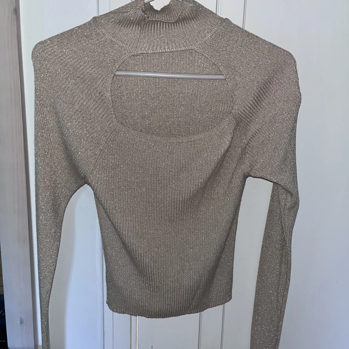 Guldglittrig topp - 90