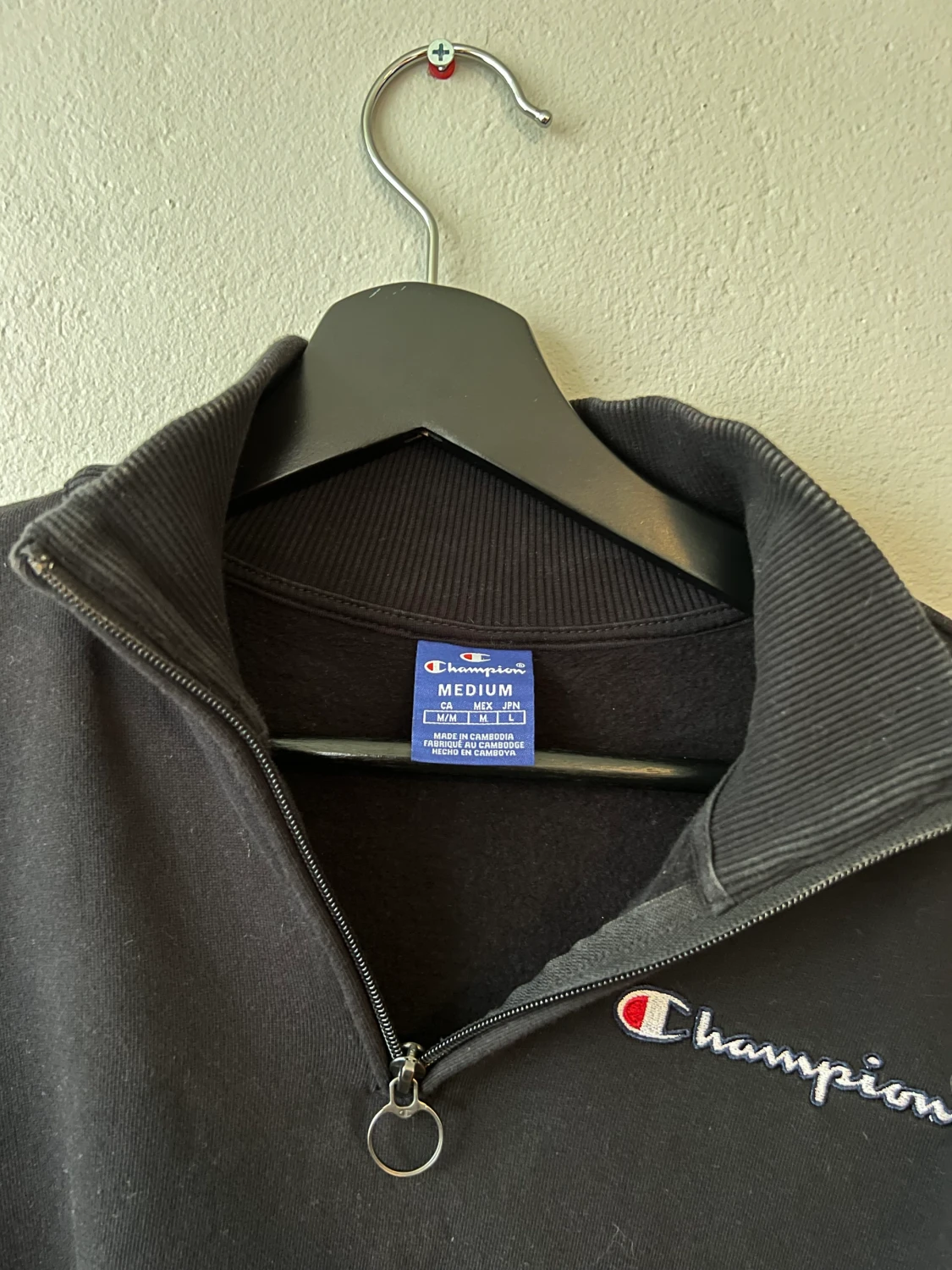 Half zip cropped sweatshirt från Champion - 90