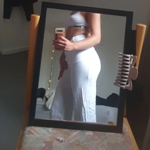 Linnebyxor - Vita byxor