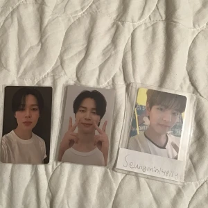 jimin face pcs - 30 + 15kr st freebies ingår, inga skador 🫶  ✅❌