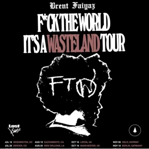 Brent faiyaz - 3 brent faiyaz biljetter 18+ på banankompaniet