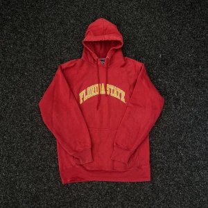Vintage Florida State Hoodie - Vintage collegehoodie som jag inte använder längre, några slitningar som synes på bild men annars i bra skick. Bara att höra av sig vid frågor eller fler bilder 🤝🏼