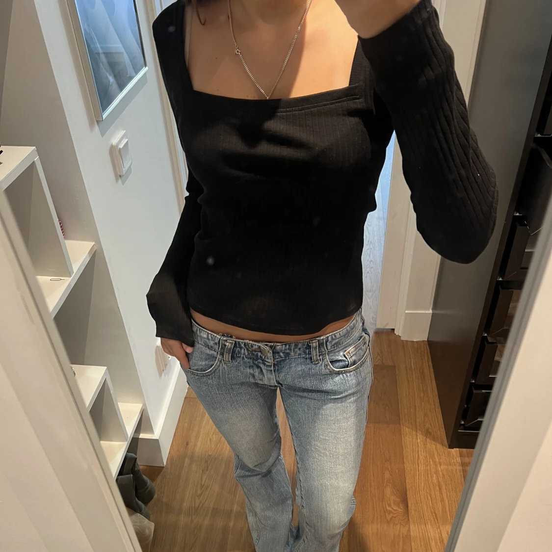 Långärmad tröja zara