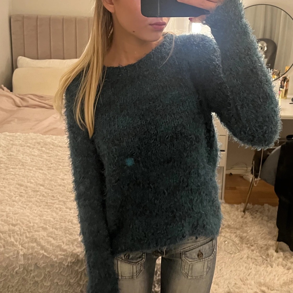 Supermysig stickad tröja - 91