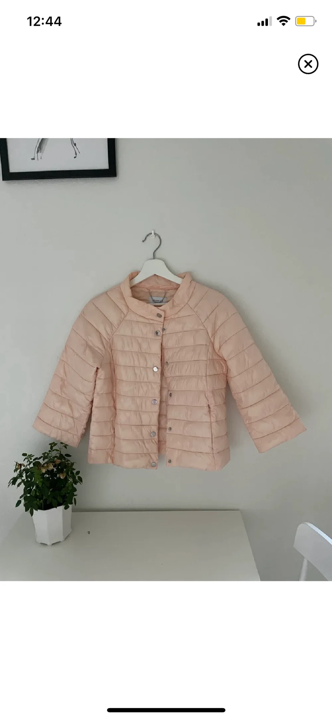 Trekvartsärmad jacka 