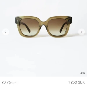 Chimi solglasögon - Säljer mina chimi i modell 08 Green. Superfina och bra skick, endast använda några gånger! Kommer i originalförpackning.