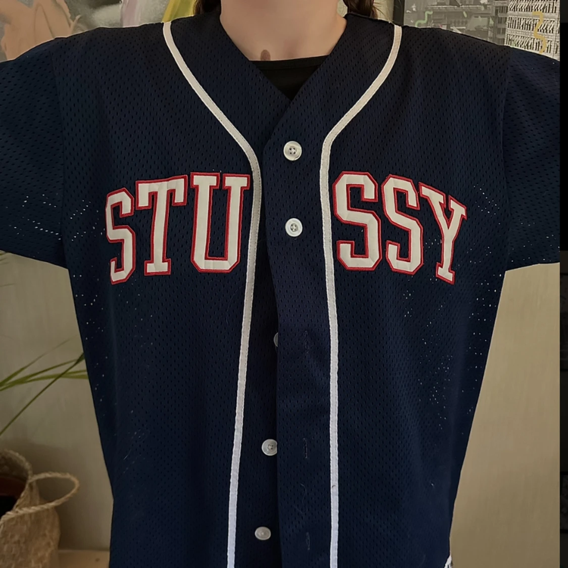 Stüssy baseballshirt - 91