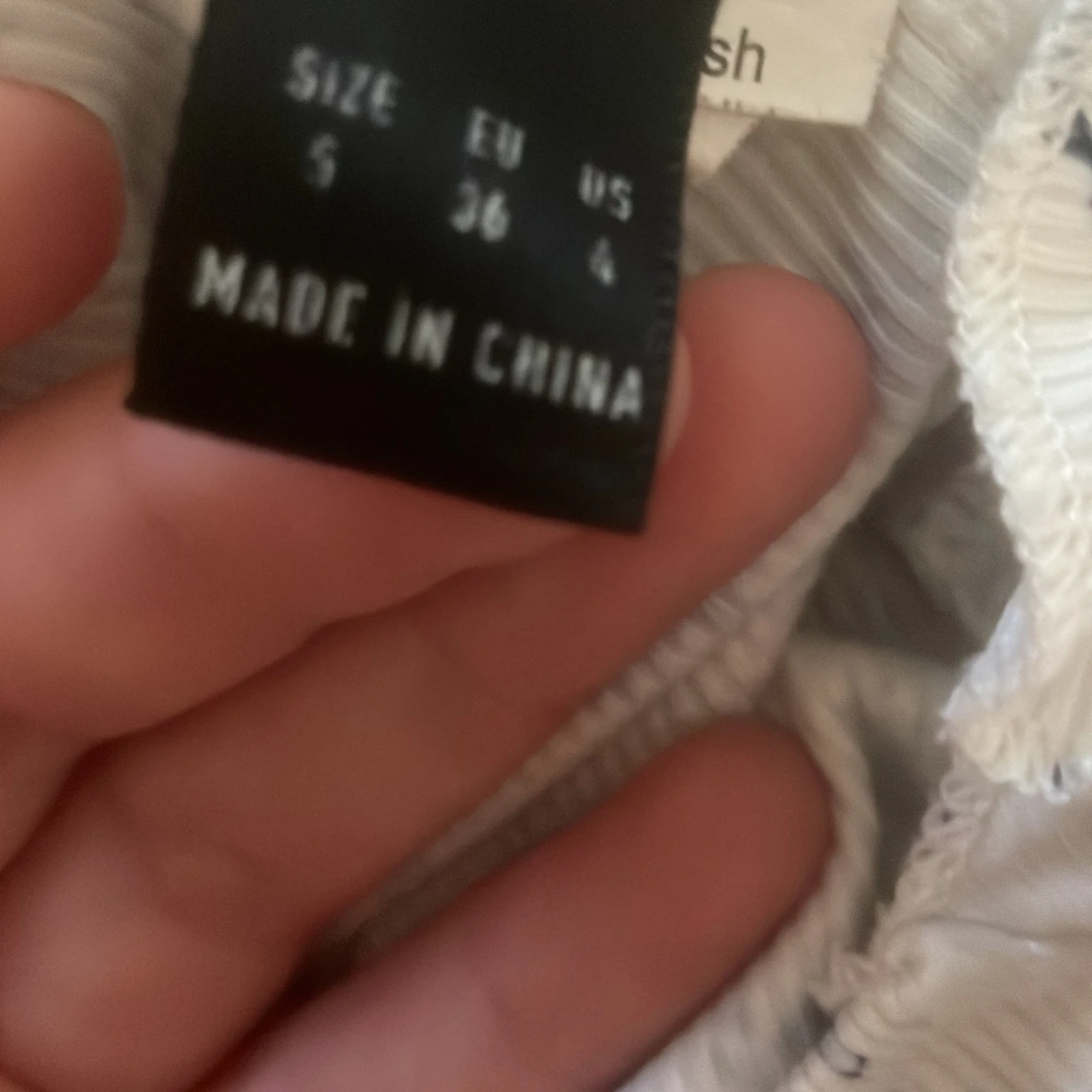 Blommigt kort linne - 90