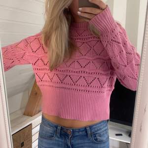 Fin rosa stickad tröja från vila💕💕 storlek: xs 