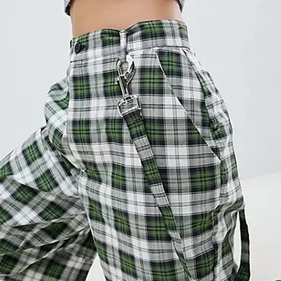 Gröna Ragged priest-byxor - 91