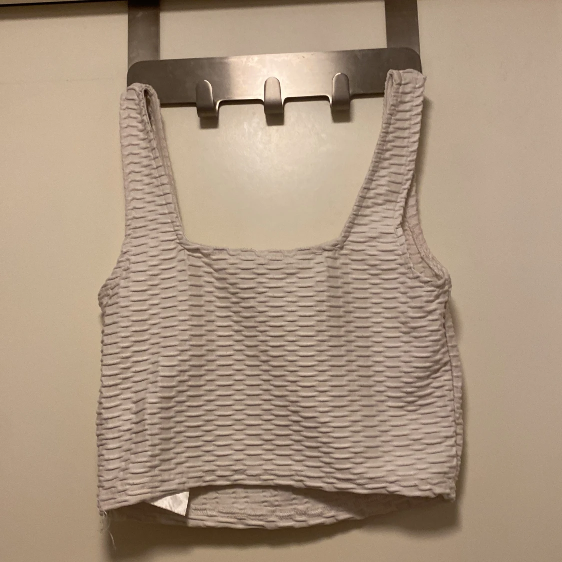 Vit mönstrad linne - 90