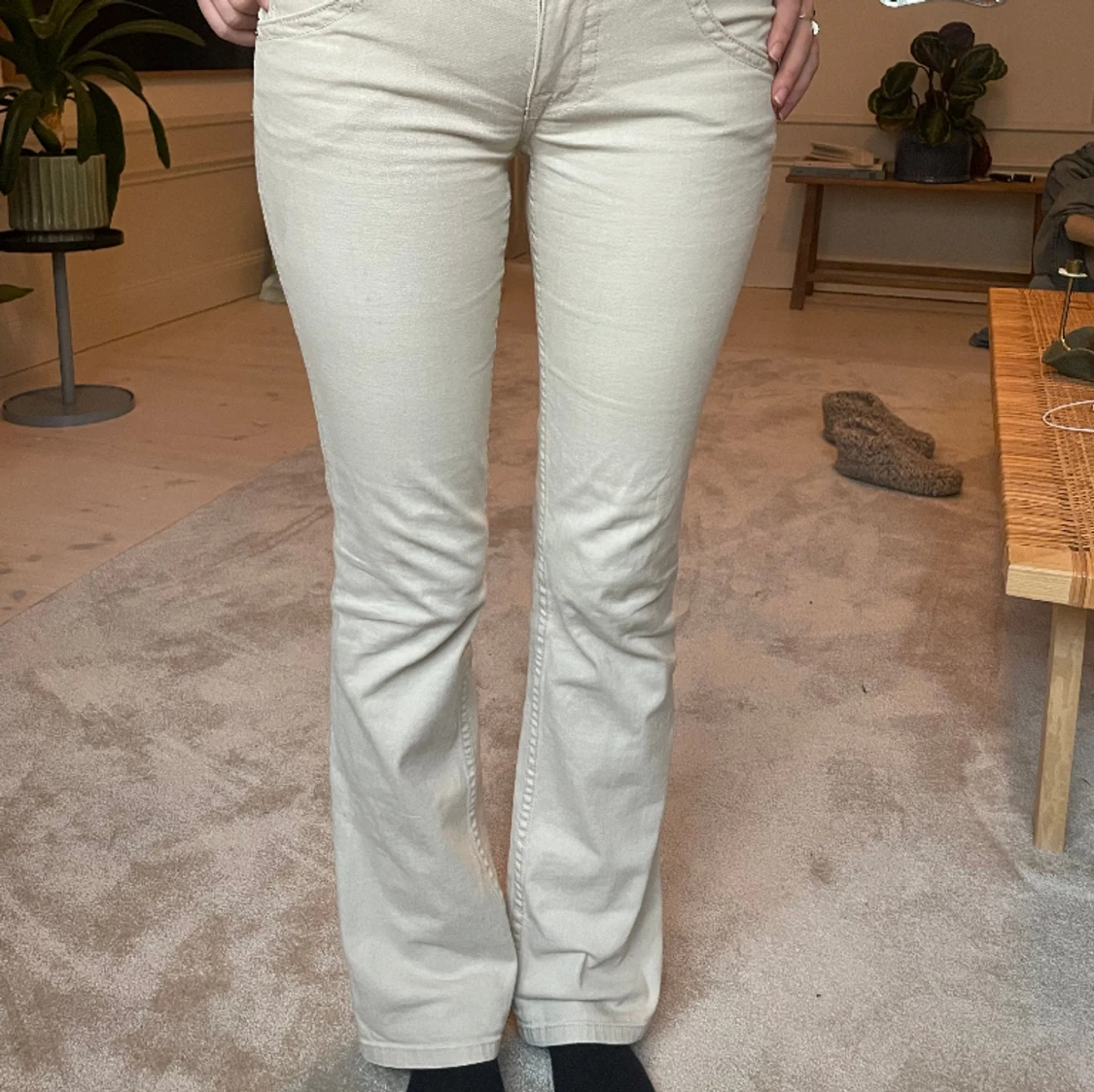 Lågmidjade Jeans - 90