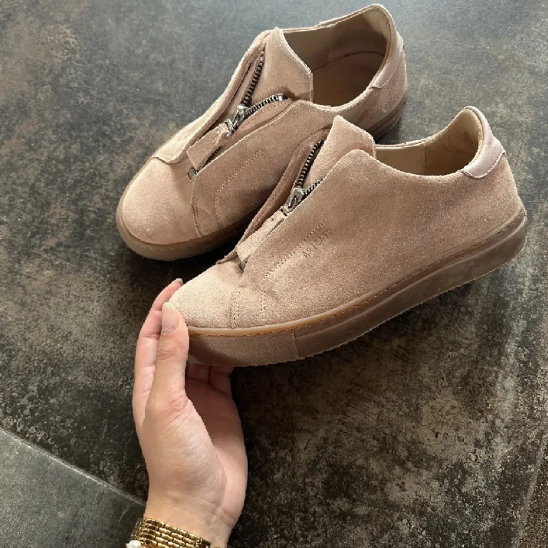 Arigatos clean zip rosa - 90