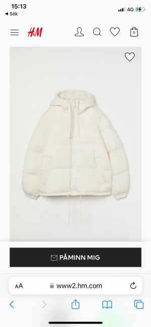 vit jacka från h&m - Säljer nu min jättefina vita jacka från h&m som är slutsåld