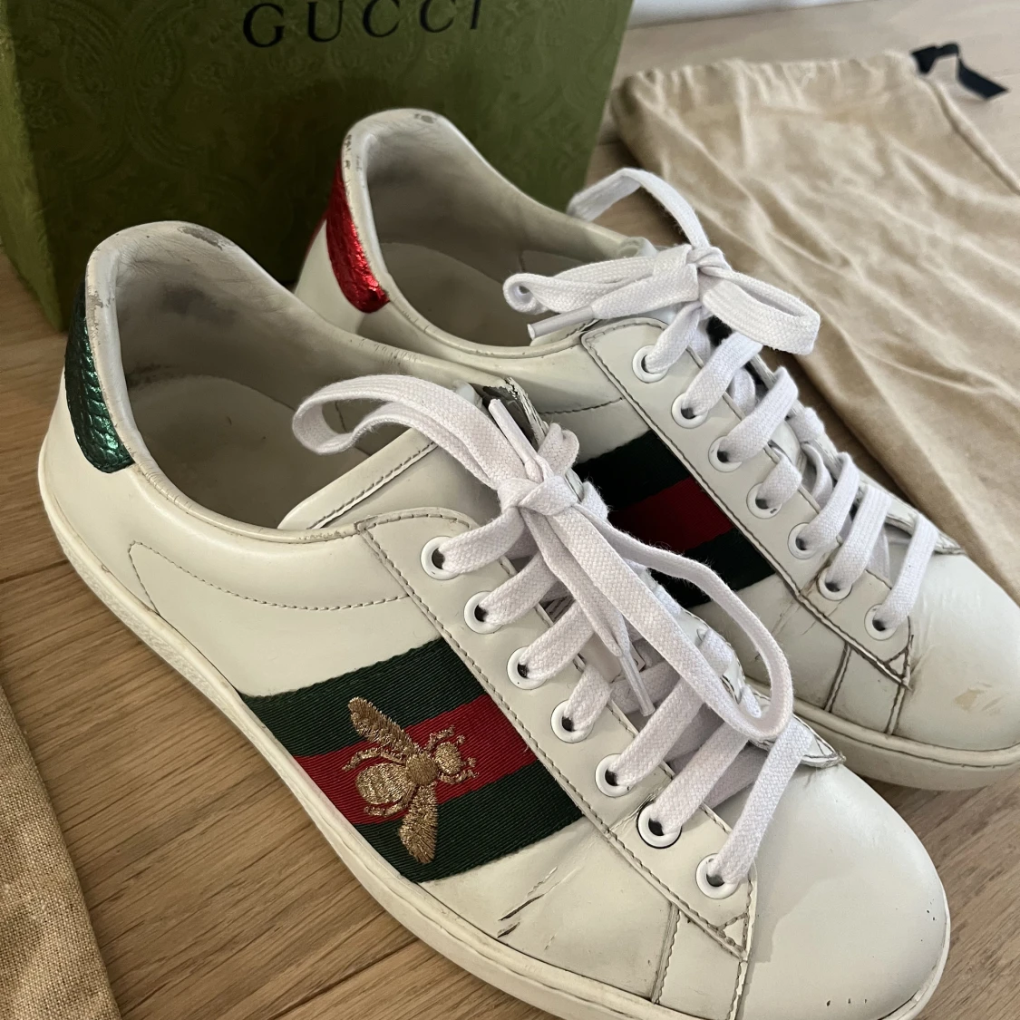Gucci Ace Skor 39 1/3 - 90