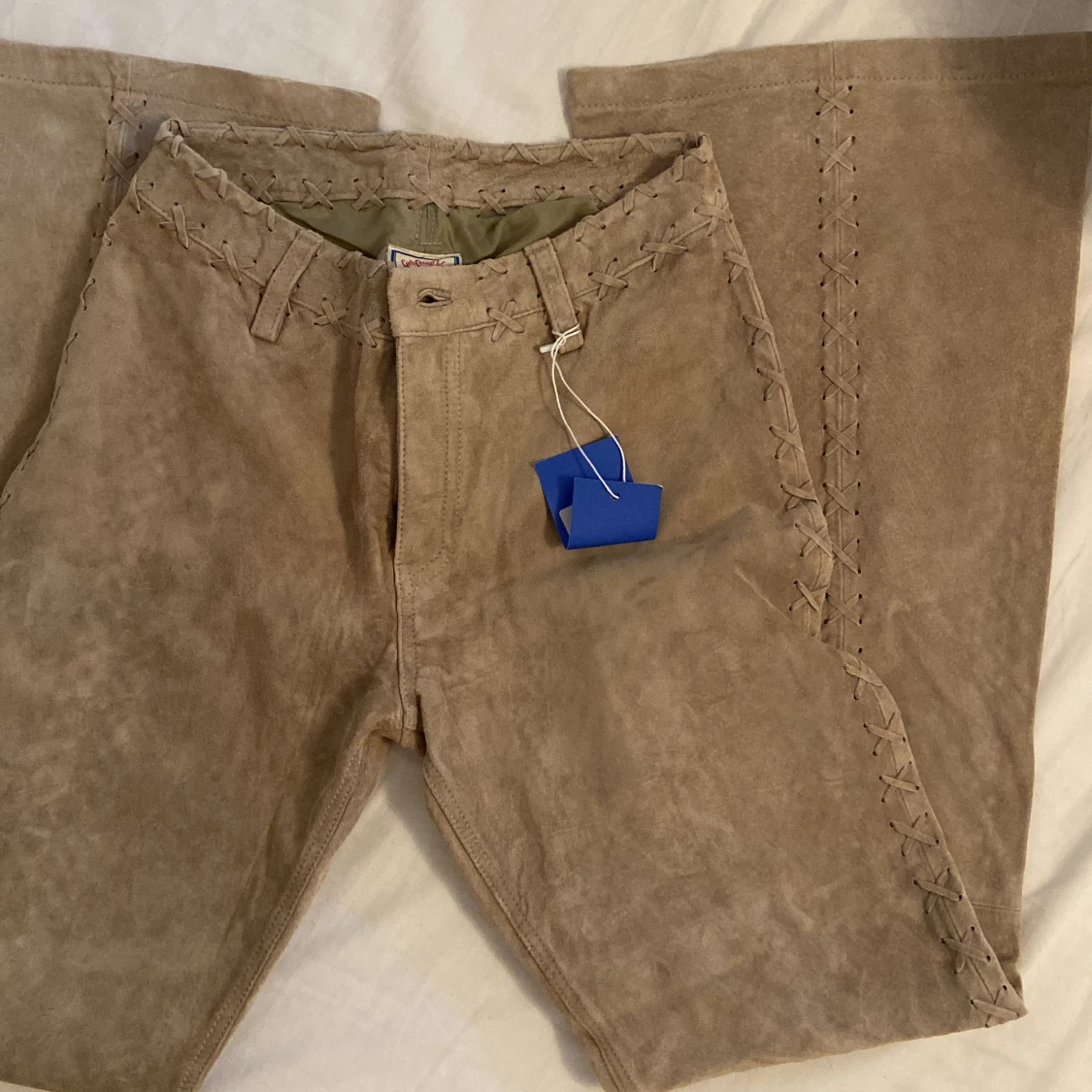 Mocka lågmidjade jeans