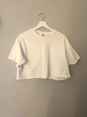 Kort T-shirt  - En kort T-shirt från hm 