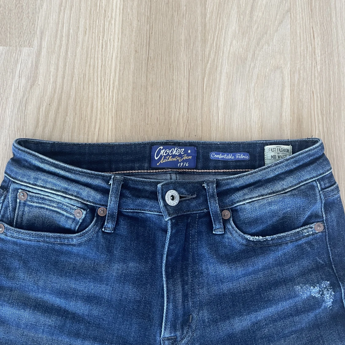 Lågmidjade Crocker jeans  - 90