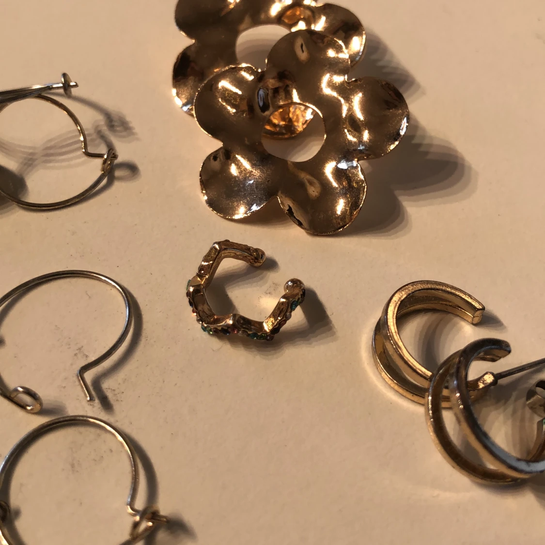 Guld örhängen  - 91