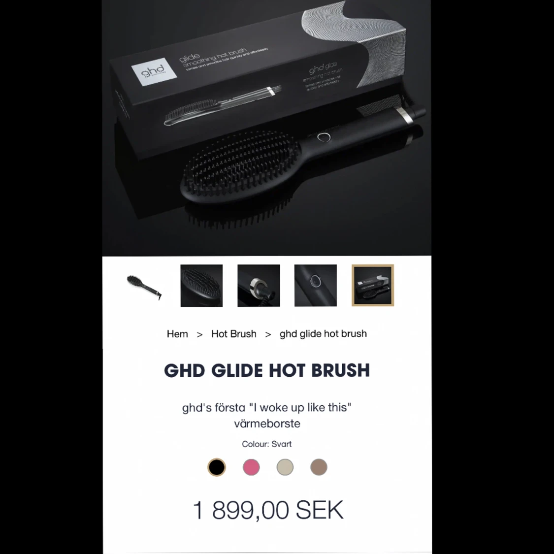 Ghd värmeborste (är i behov av pengar och har redan en liknande:)