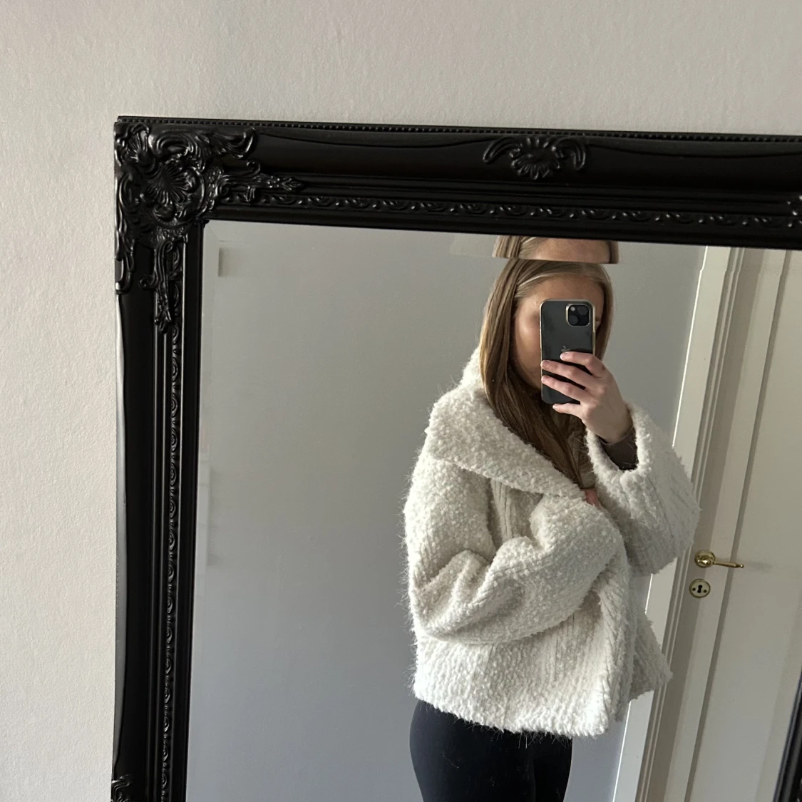 Teddyliknande jacka  - 91