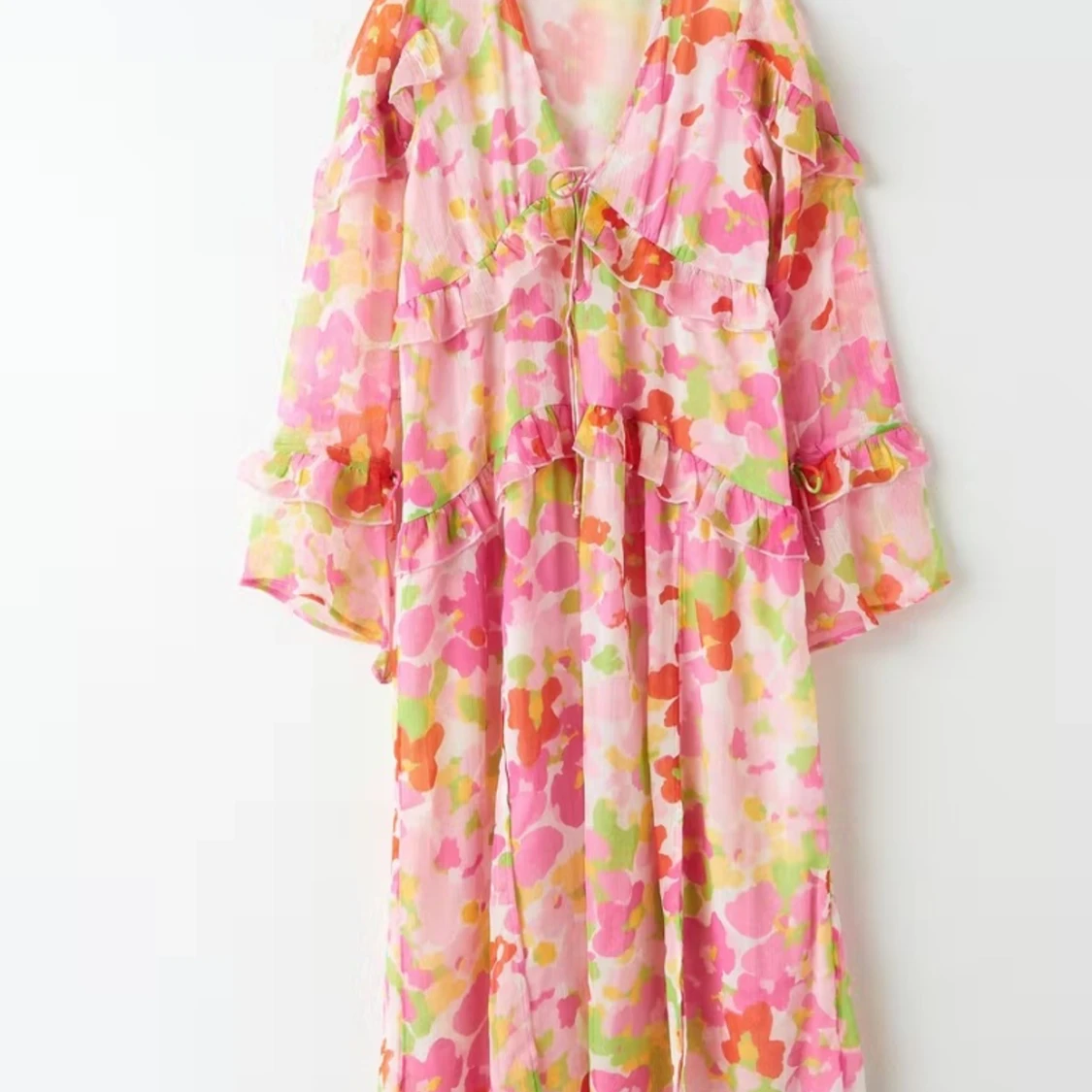 Blommig sommar klänning